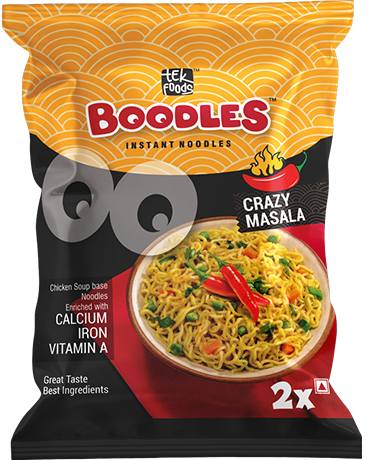 Boodles (Instant_Crazy Masala Flavour) _370x460 px Front